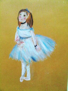 pastel ballerina